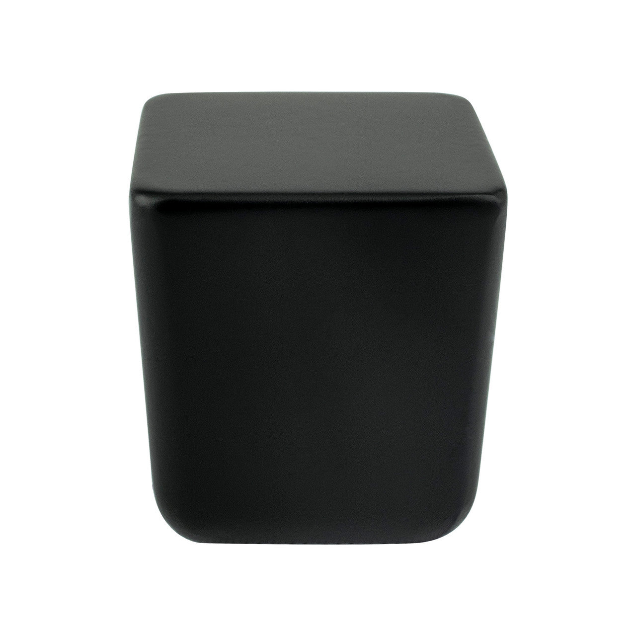 R. Christensen 1343-1055-C: 31/32" Mini Square Cabinet Knob - Black