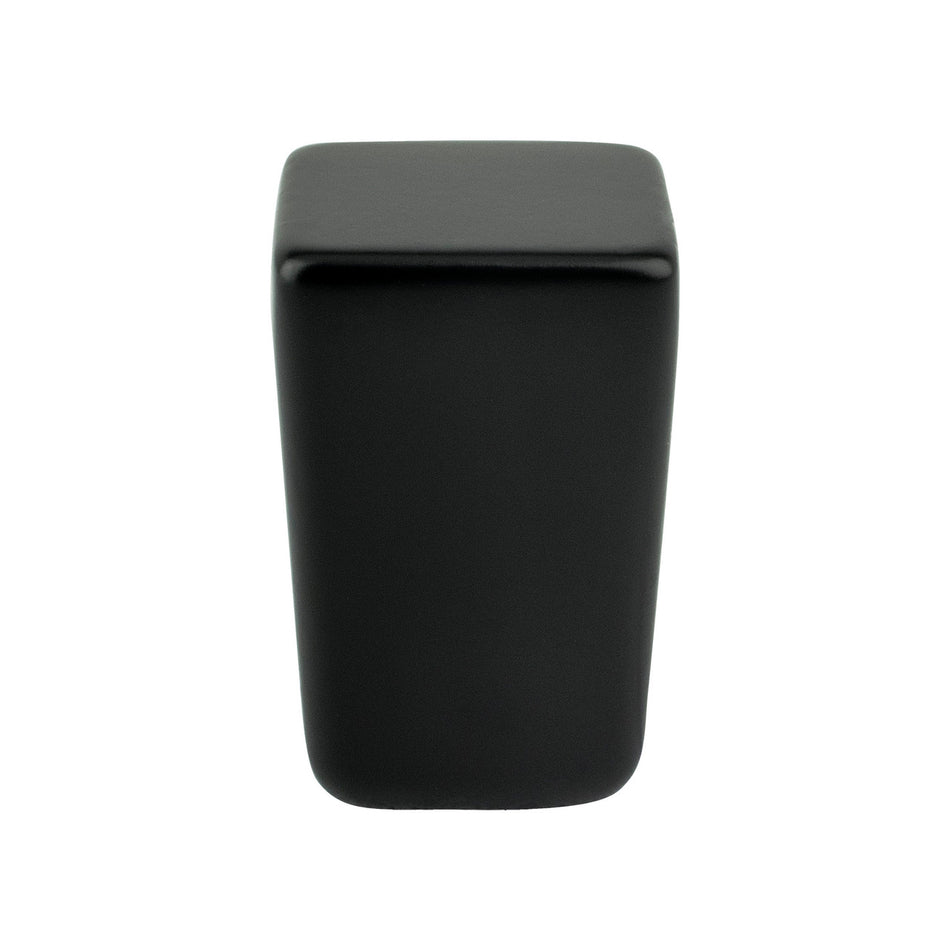 R. Christensen 1344-1055-C: 19/32 Mini Square Cabinet Knob - Black