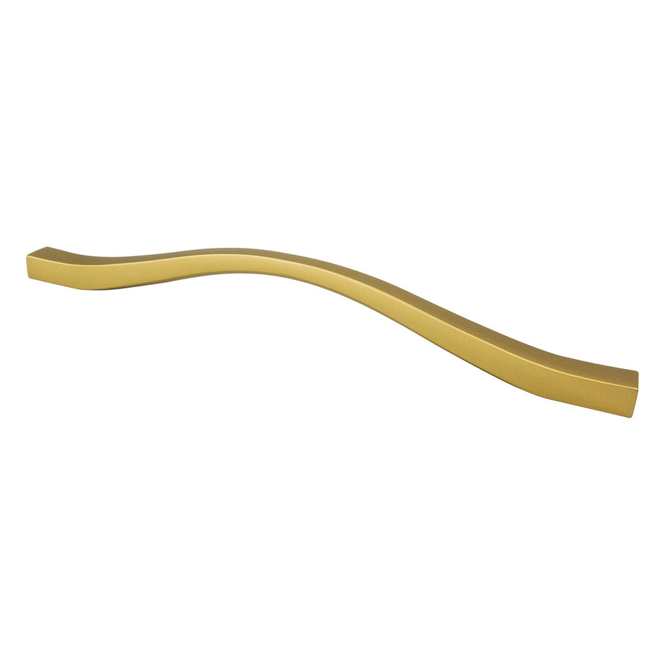 R. Christensen 1346-10HG-C: 224mm cc Fluid Cabinet Pull - Honey Gold