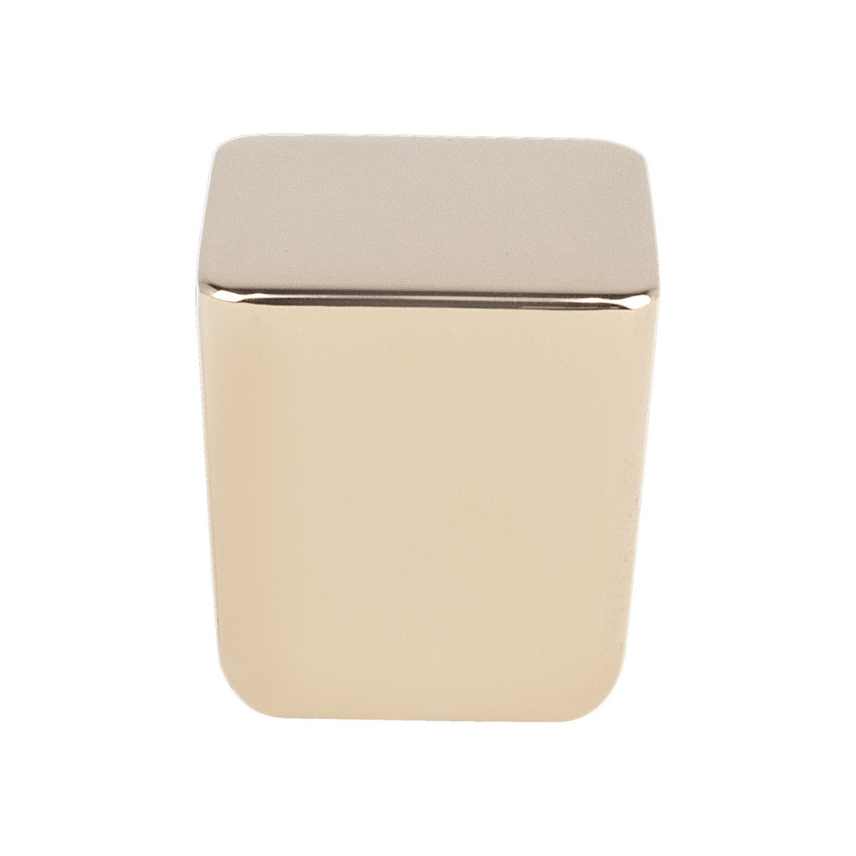 R. Christensen 1353-1RSG-C: 31/32" Mini Square Cabinet Knob - Rose Gold