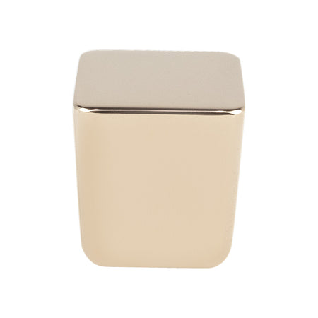 R. Christensen 1353-1RSG-C: 31/32" Mini Square Cabinet Knob - Rose Gold