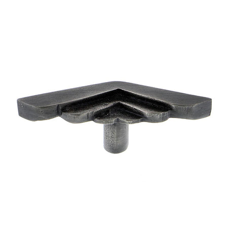Hawk Hill 135SP: 3" Heart Cabinet Knob - Satin Pewter