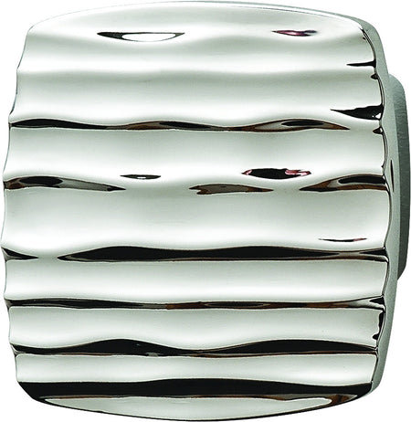 Hafele 136.81.210: 42mm Strata Square Cabinet Knob - Polished Chrome