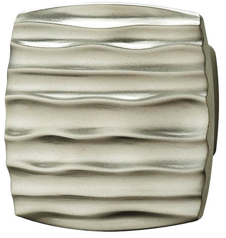 Hafele 136.81.610: 42mm Strata Square Cabinet Knob - Matte Nickel