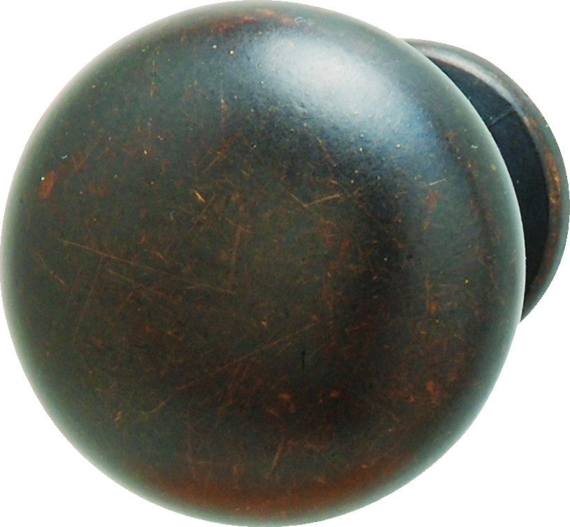 Hafele 136.94.330: 31mm Round Cabinet Knob - Oil Rubbed Bronze