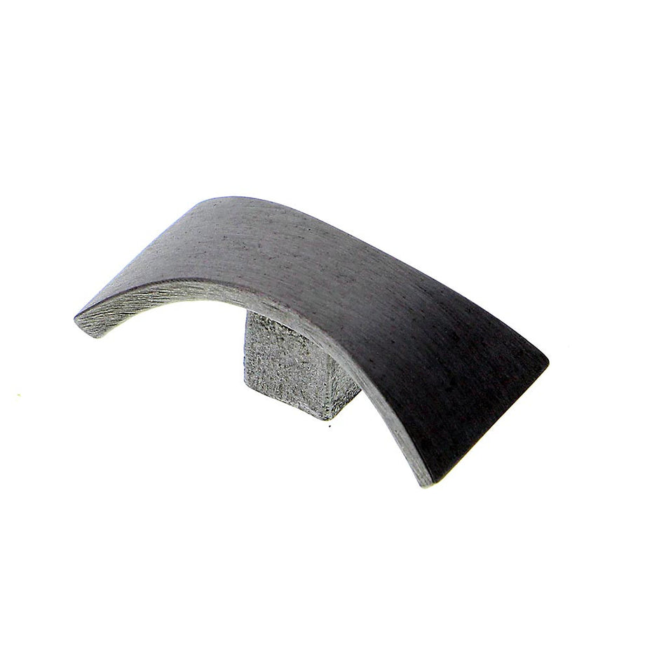 Hawk Hill 136BI: 2" Double Arc Cabinet Knob - Black Iron