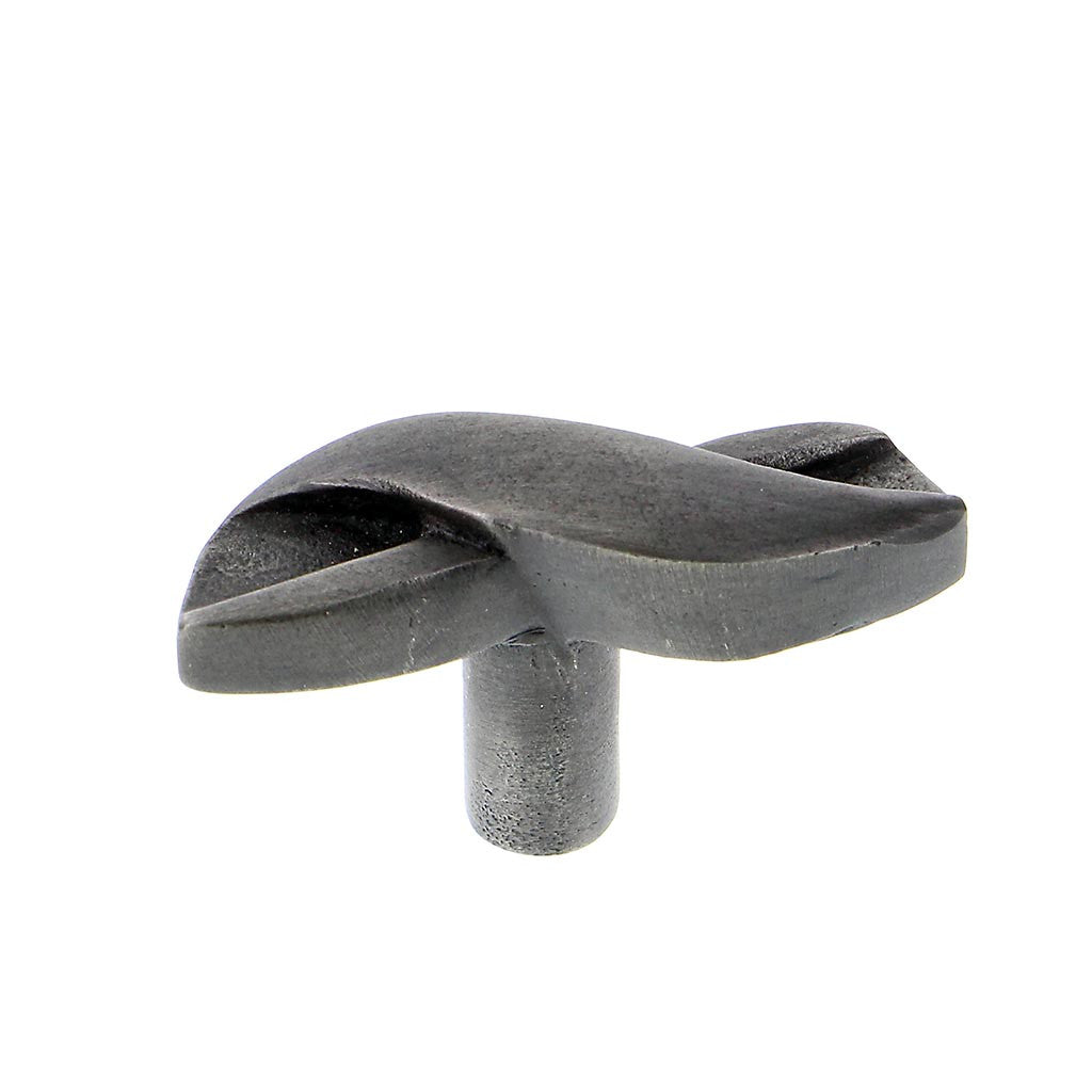 Hawk Hill 137AP: 2" Entwined Cabinet Knob - Polished Pewter