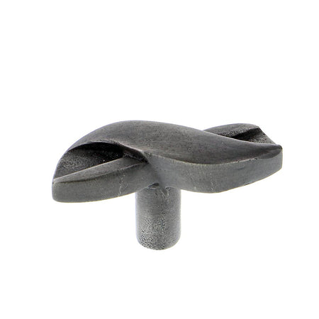 Hawk Hill 137AP: 2" Entwined Cabinet Knob - Polished Pewter