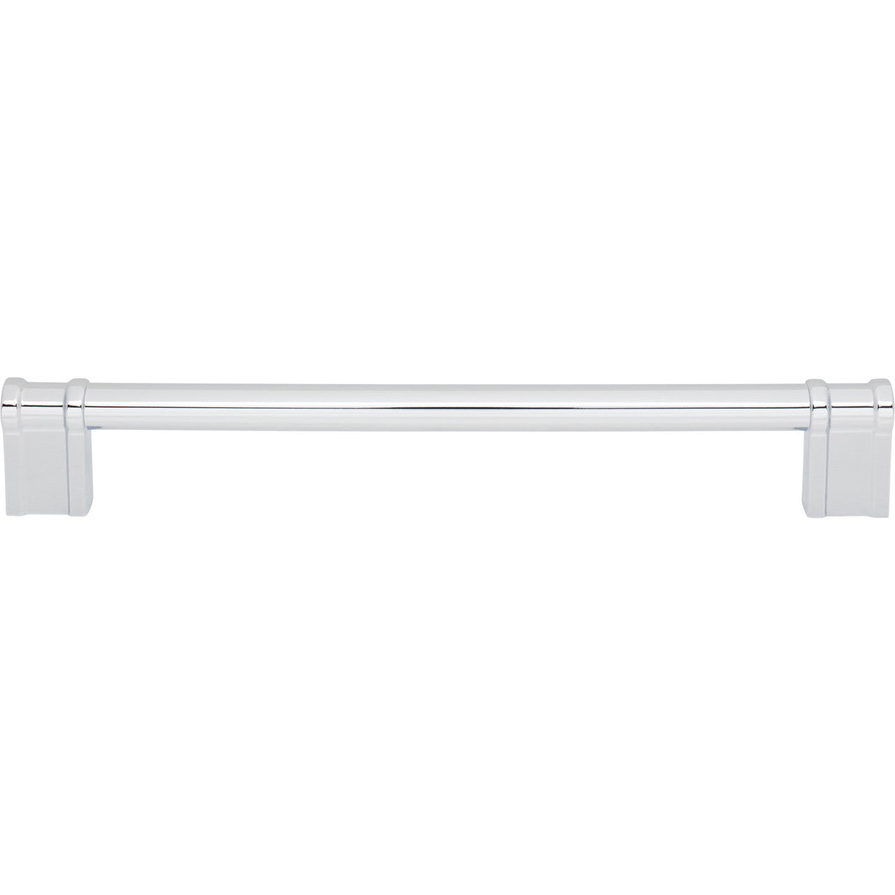 Top Knobs TK3389PC: 18" cc Newburn Appliance Pull - Polished Chrome