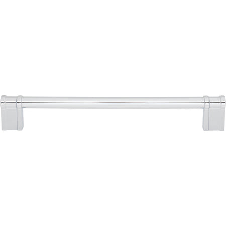 Top Knobs TK3389PC: 18" cc Newburn Appliance Pull - Polished Chrome