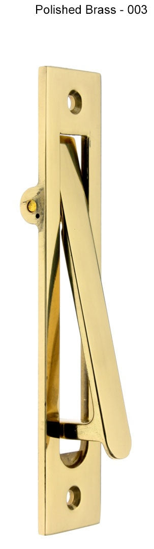 IDH Brass 14010-004: 6-1/4" Sliding Door Edge Pull - Satin Brass