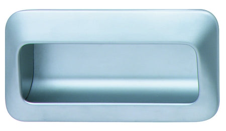 Hafele 151.50.215: 96 Architectural Inset Pull - Matte Chrome