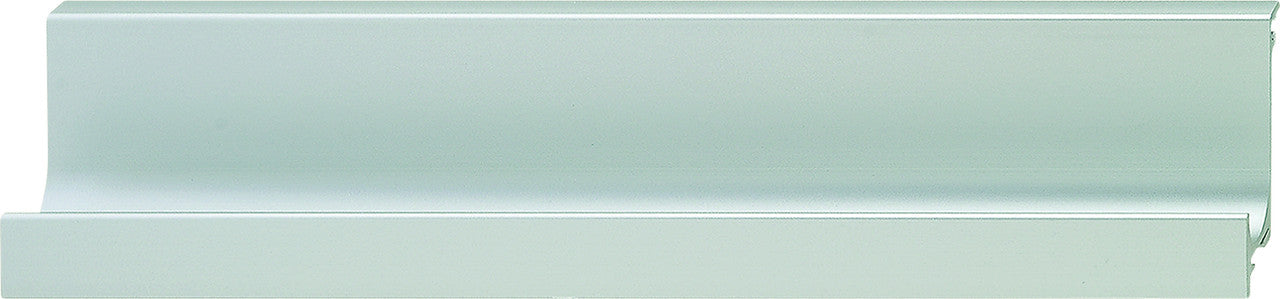 Hafele 151.85.930: Impressions Flush Mount Edge Pull - Matte Aluminum