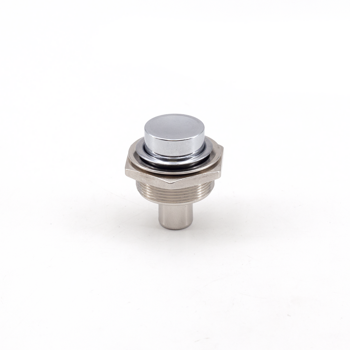 Sugatsune 151F-04-2: 23mm Flush Push Lock Fastener - Polished Chrome