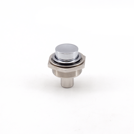 Sugatsune 151F-04-2: 23mm Flush Push Lock Fastener - Polished Chrome