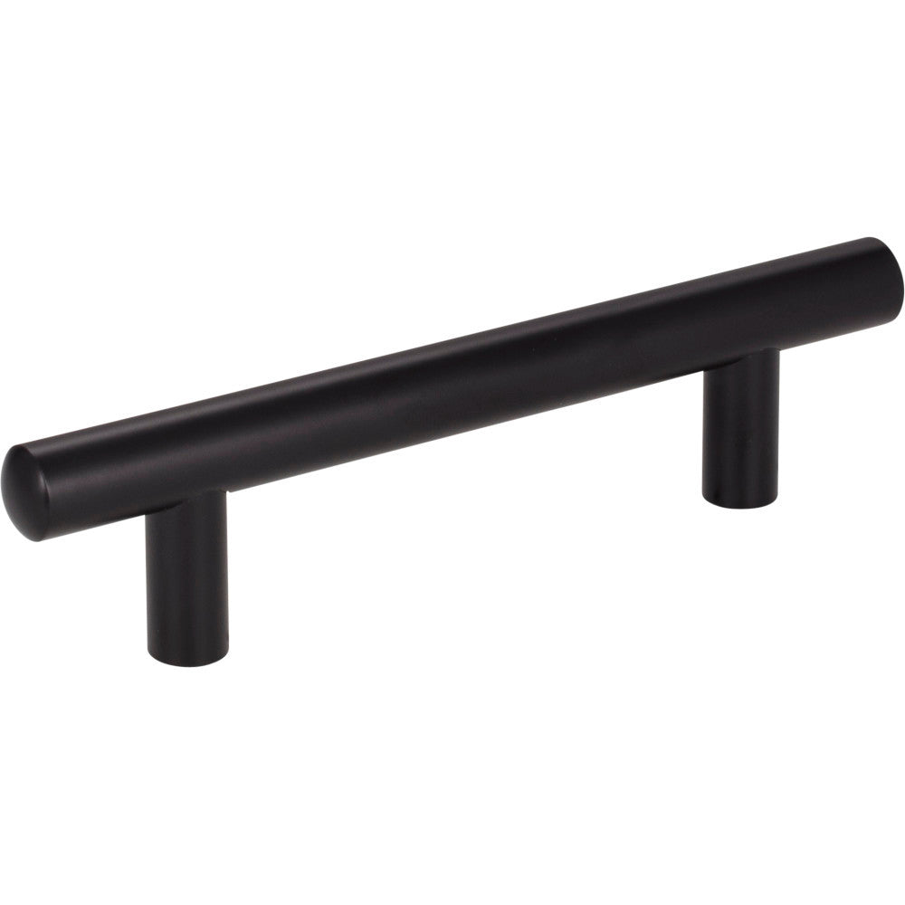 Jeffrey Alexander 152MB: 96mm cc Key West Round Bar Cabinet Pull - Matte Black