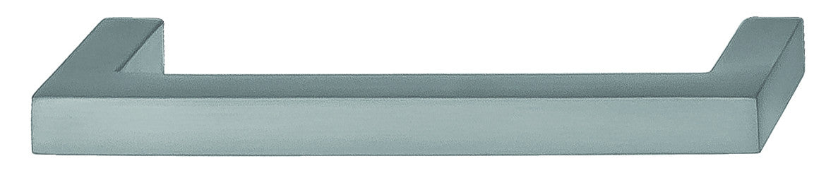 Hafele 155.00.060: 96mm cc Vogue Square Bar Cabinet Pull - Stainless Steel Look