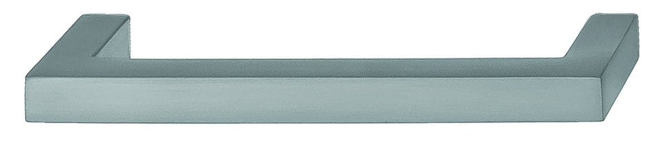 Hafele 155.00.060: 96mm cc Vogue Square Bar Cabinet Pull - Stainless Steel Look