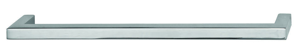Hafele 155.00.071: 192mm cc Vogue Square Bar Cabinet Pull - Polished Chrome