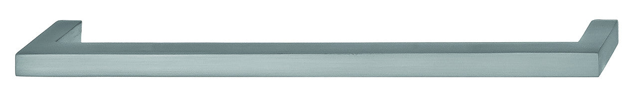 Hafele 155.00.092: 224mm cc Vogue Square Bar Cabinet Pull - Stainless Steel Look