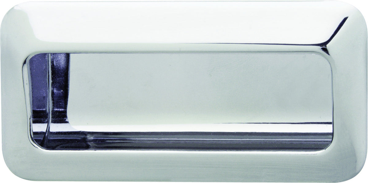 Hafele 155.00.545: 110mm Architectural Inset Pull - Polished Chrome
