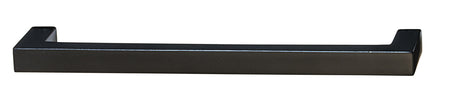 Hafele 155.01.611: 128mm cc Vogue Square Bar Cabinet Pull - Matte Black