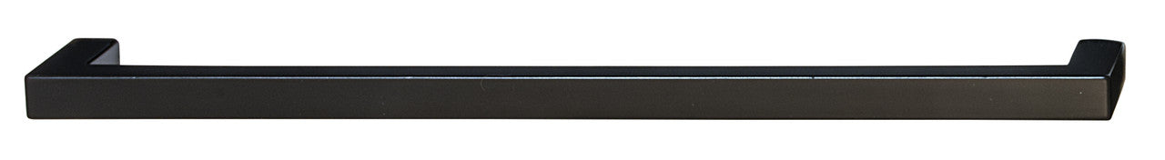 Hafele 155.01.612: 192mm cc Vogue Square Bar Cabinet Pull - Matte Black