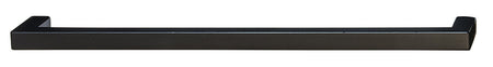 Hafele 155.01.612: 192mm cc Vogue Square Bar Cabinet Pull - Matte Black