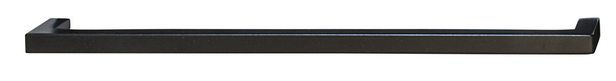 Hafele 155.01.613: 224mm cc Vogue Square Bar Cabinet Pull - Matte Black