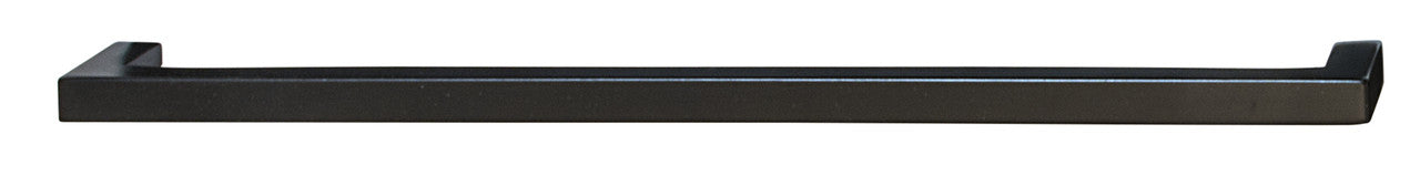Hafele 155.01.613: 224mm cc Vogue Square Bar Cabinet Pull - Matte Black