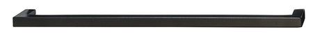 Hafele 155.01.613: 224mm cc Vogue Square Bar Cabinet Pull - Matte Black