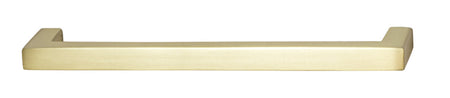 Hafele 155.01.621: 128mm cc Vogue Square Bar Cabinet Pull - Brushed Brass