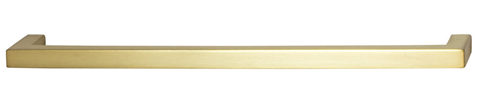 Hafele 155.01.622: 192mm cc Vogue Square Bar Cabinet Pull - Brushed Brass