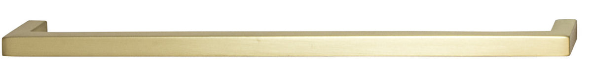 Hafele 155.01.623: 224mm cc Vogue Square Bar Cabinet Pull - Brushed Brass