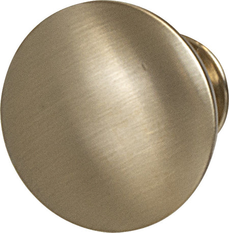 Hafele 155.01.819: 30mm Chanterelle Mushroom Cabinet Knob - Matte Gold