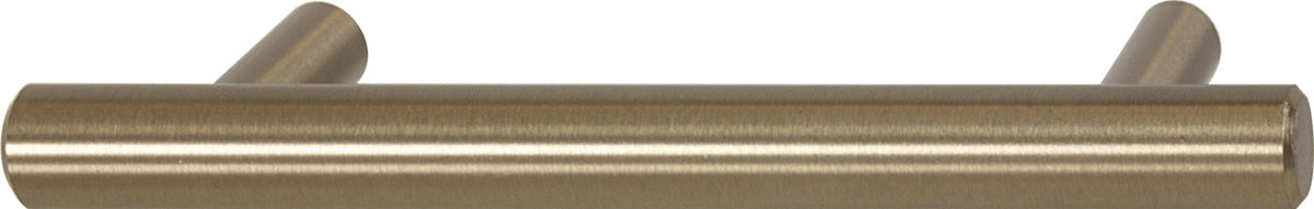 Hafele 155.02.411: 96mm cc Bar Pulls Round Bar Cabinet Pull - Matte Gold
