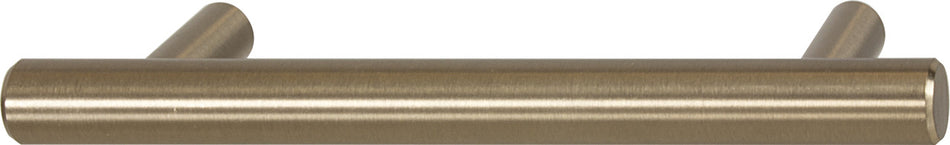 Hafele 155.02.412: 4"cc Bar Pulls Round Bar Cabinet Pull - Matte Gold