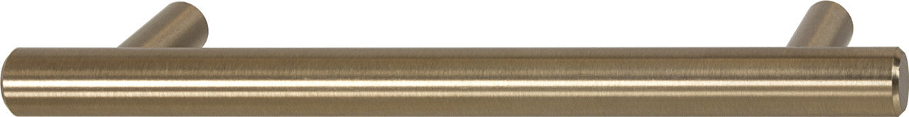 Hafele 155.02.413: 128mm cc Bar Pulls Round Bar Cabinet Pull - Matte Gold