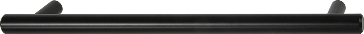 Hafele 155.99.012: 192mm cc Bar Pulls Round Bar Cabinet Pull - Matte Black
