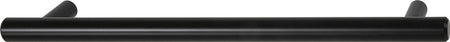 Hafele 155.99.012: 192mm cc Bar Pulls Round Bar Cabinet Pull - Matte Black