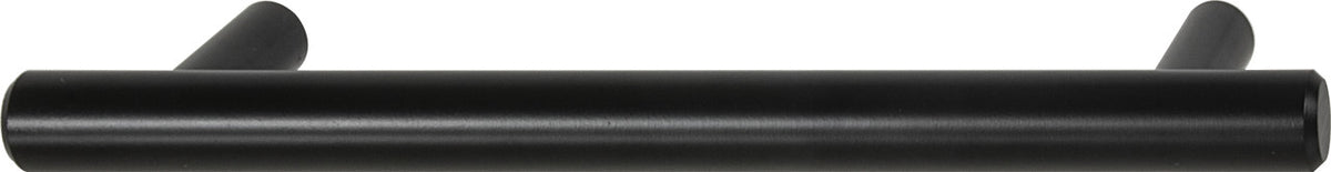 Hafele 155.99.017: 128mm cc Bar Pulls Round Bar Cabinet Pull - Matte Black