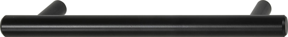Hafele 155.99.017: 128mm cc Bar Pulls Round Bar Cabinet Pull - Matte Black