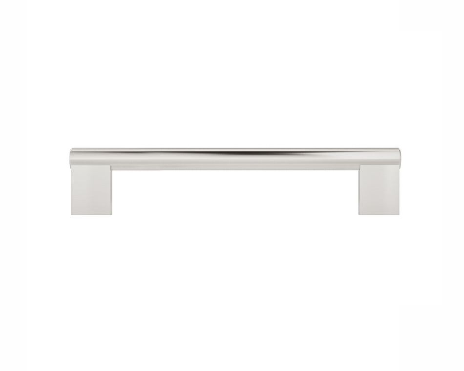 Sugatsune 1648-S: 160mm cc Round Bar Cabinet pull - Satin Stainless Steel
