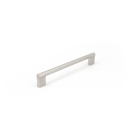 Sugatsune 1650-S: 192mm cc Round Bar Cabinet Pull - Satin Stainless Steel