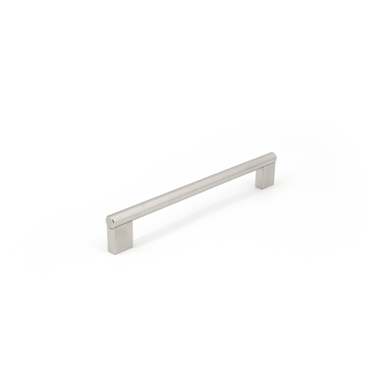 Sugatsune 1650-S: 192mm cc Round Bar Cabinet Pull - Satin Stainless Steel