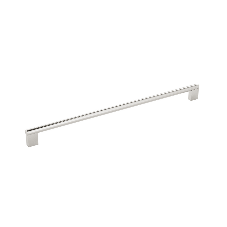 Sugatsune 1654-S: 392mm cc Round Bar Cabinet Pull - Satin Stainless Steel