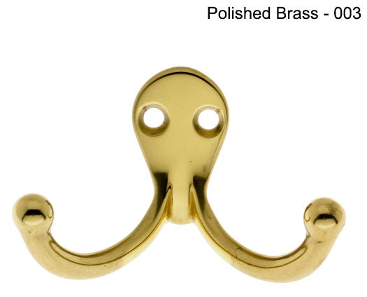 IDH Brass 17016-15A: 2-3/4" Double Wall Hook - Antique Nickel