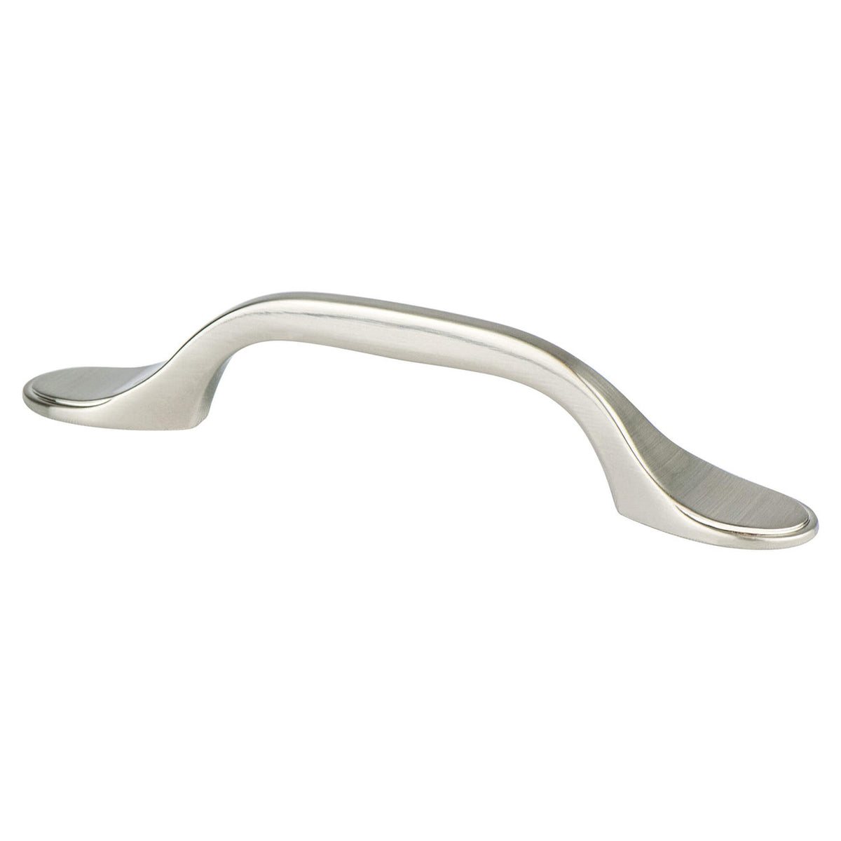 Berenson 1738-1BPN: 3" cc Traditional Advantage One Cabinet Pull - Brushed Nickel