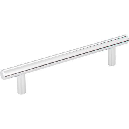 Elements 176PC: 128 mm cc Naples Round Bar Cabinet Pull - Polished Chrome