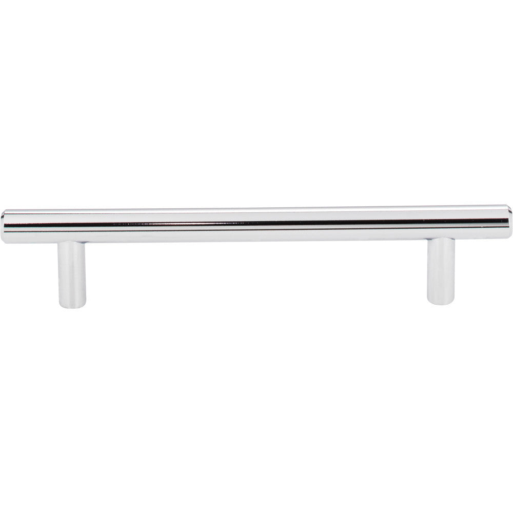 Elements 176PC: 128 mm cc Naples Round Bar Cabinet Pull - Polished Chrome